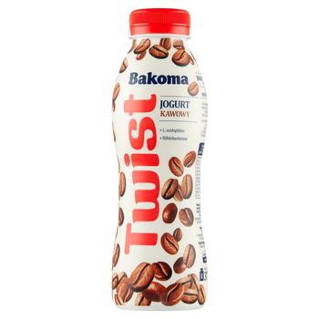 Bakoma Twist Jogurt kawowy 370 g