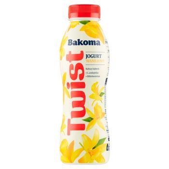 Bakoma Twist Jogurt waniliowy 370 g