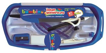 Bambino Zestaw geometryczny z cyrklem