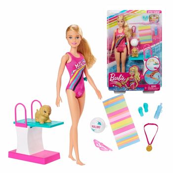 Barbie Dreamhouse Adventure Lalka pływaczka GHK23