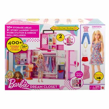 Barbie Garderoba Barbie Zestaw + Lalka
