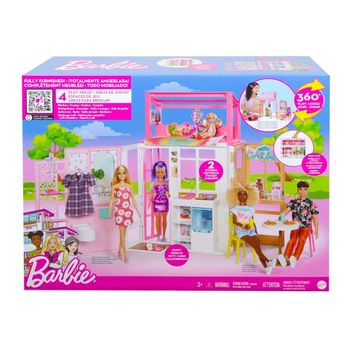 Barbie Kompaktowy domek dla lalek
