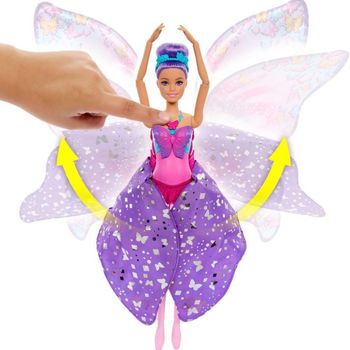 Barbie Motylkowa Baletnica Lalka 2w1