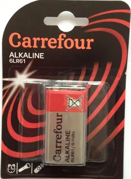 Carrefour Bateria alkaliczna 6LR61 9V 1 szt.