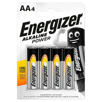 Bateria Energizer alkaline power aa e91 lr6 /4 szt.