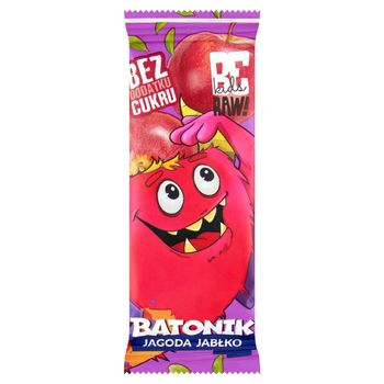 Be Raw! Kids Batonik jagoda jabłko 25 g