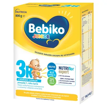 Bebiko Junior 3R Mleko modyfikowane dla dzieci powyżej 1. roku życia 800 g (2 x 400 g)
