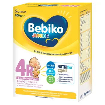 Bebiko Junior 4R Mleko modyfikowane dla dzieci powyżej 2. roku życia 800 g (2 x 400 g)