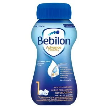 Bebilon 1 Advance Pronutra Mleko początkowe od urodzenia 200 ml