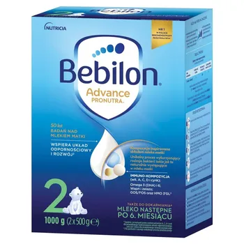 Bebilon 2 Advance Pronutra Mleko następne po 6. miesiącu 1000 g (2 x 500 g)