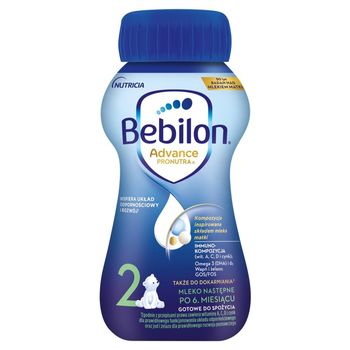 Bebilon 2 Advance Pronutra Mleko następne po 6. miesiącu 200 ml