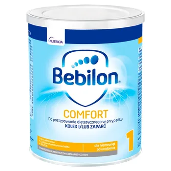 Bebilon Comfort 1 Żywność specjalnego przeznaczenia medycznego dla niemowląt od urodzenia 400 g