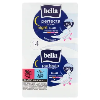 Bella Perfecta Ultra Night Extra Soft Podpaski higieniczne 14 sztuk