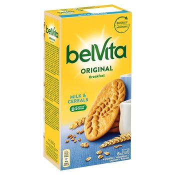 belVita Breakfast Ciastka zbożowe z mlekiem 300 g