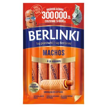 Berlinki Kiełbasa Machos à la kabanos 250 g
