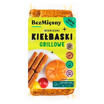 BezMięsny Bezmięsne kiełbaski grillowe 180 g