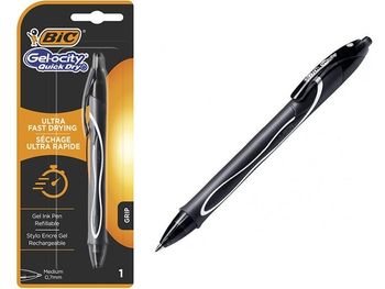 BIC Gel-ocity Quick Dry Długopis żelowy czarny Blister 1szt