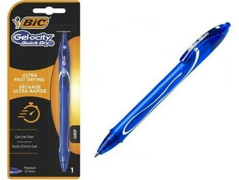BIC Gel-ocity Quick Dry Długopis żelowy niebieski Blister 1szt