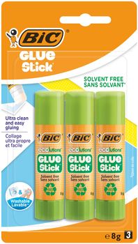 BiC Klej 8g ECOlutions Blister 3szt