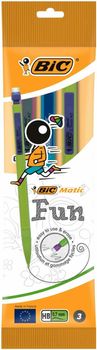 BiC Matic Ołówek mechaniczny HB blister 3szt