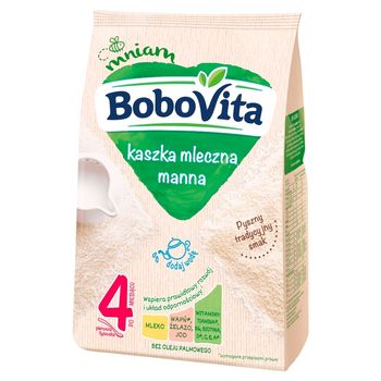 BoboVita Kaszka mleczna manna po 4 miesiącu 230 g