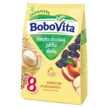 BoboVita Kaszka zbożowa jabłko śliwka po 8. miesiącu 180 g