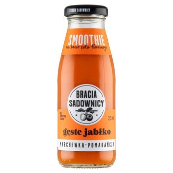 Bracia Sadownicy Smoothie gęste jabłko marchewka pomarańcza 215 ml