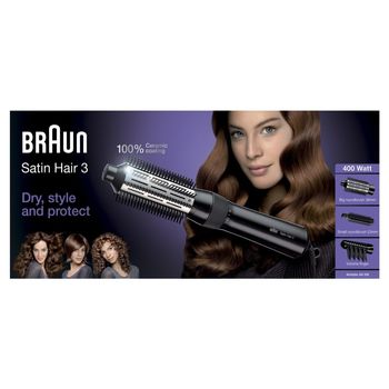 Braun Satin Hair 3 AS330 Lokówko-suszarka z nakładkami