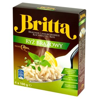 Britta Ryż brązowy 400 g (4 sztuki)