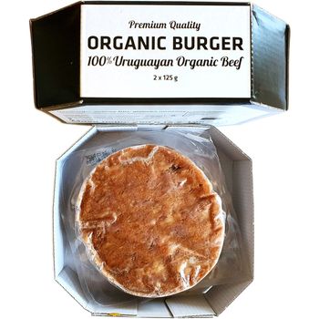 Burger wołowy organic 2x125g mrożony