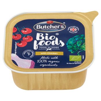 Butcher's Bio Foods Karma dla dorosłych psów pasztet z kurczakiem 150 g
