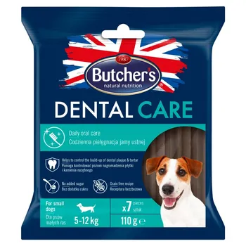 Butcher's Dental Care Karma uzupełniająca dla psów małych ras z kurczakiem 110 g (7 sztuk)
