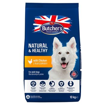 Butcher's Natural & Healthy Karma dla psów z kurczakiem 10 kg