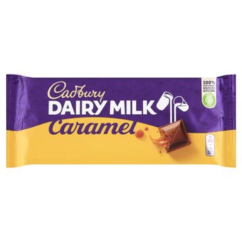 Cadbury Dairy Milk Czekolada mleczna z nadzieniem karmelowym 180 g