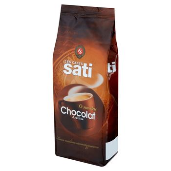 Cafe Sati Kawa palona mielona aromatyzowana o smaku czekoladowym 250 g