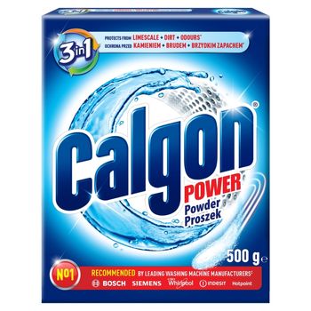 Calgon 3w1 Proszek do pralek przeciw osadzaniu się kamienia 500 g (20 prań)
