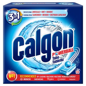 Calgon Powerball 3w1 Tabletki 195 g (15 prań)