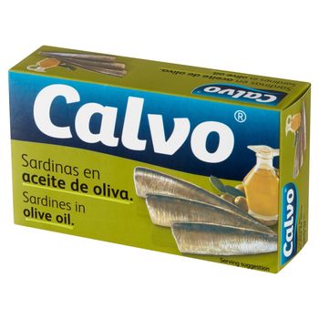 Calvo Sardynki w oliwie z oliwek 120 g