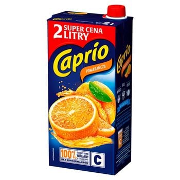 Caprio Napój pomarańcza 2 l