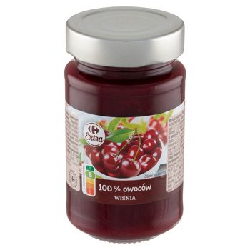 Carrefour Extra Produkt owocowy wiśnia 230 g