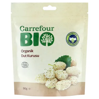 Carrefour Bio Ekologiczna morwa biała suszona 90 g