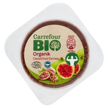 Carrefour Bio Ekologiczna pasta z suszonych fig i orzechów włoskich 25 g