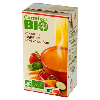 Carrefour Bio Ekologiczna zupa krem wielowarzywna 1 l