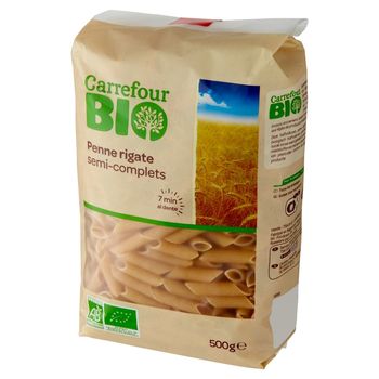 Carrefour Bio Ekologiczny makaron penne rigate 500 g