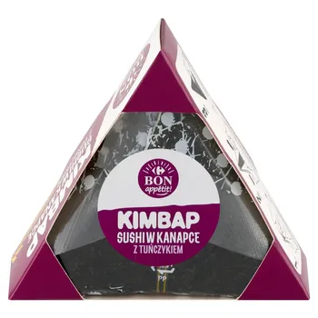 Carrefour Bon Appétit! Kimbap sushi w kanapce z tuńczykiem 120 g