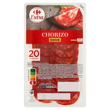Carrefour Extra Chorizo w plastrach 100 g