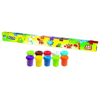 Carrefour Ciastolina zestaw 10 tub