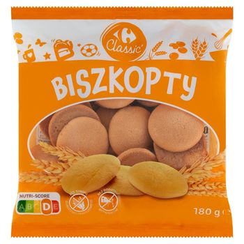 Carrefour Classic Biszkopty 180 g