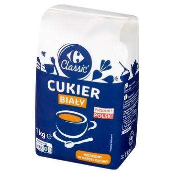 Carrefour Classic Cukier biały 1 kg