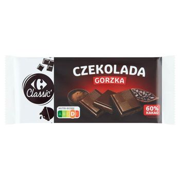 Carrefour Classic Czekolada gorzka 100 g